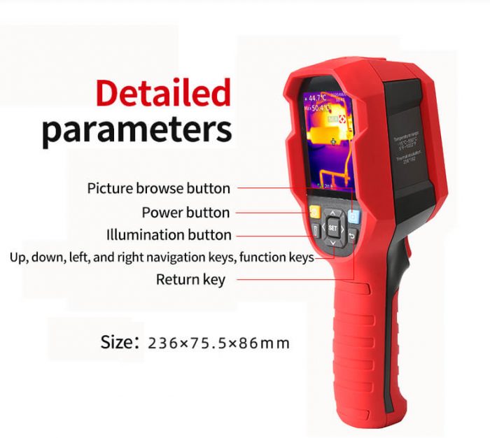 UTi260B Thermal Imager Camera-Industrial Thermal Camera