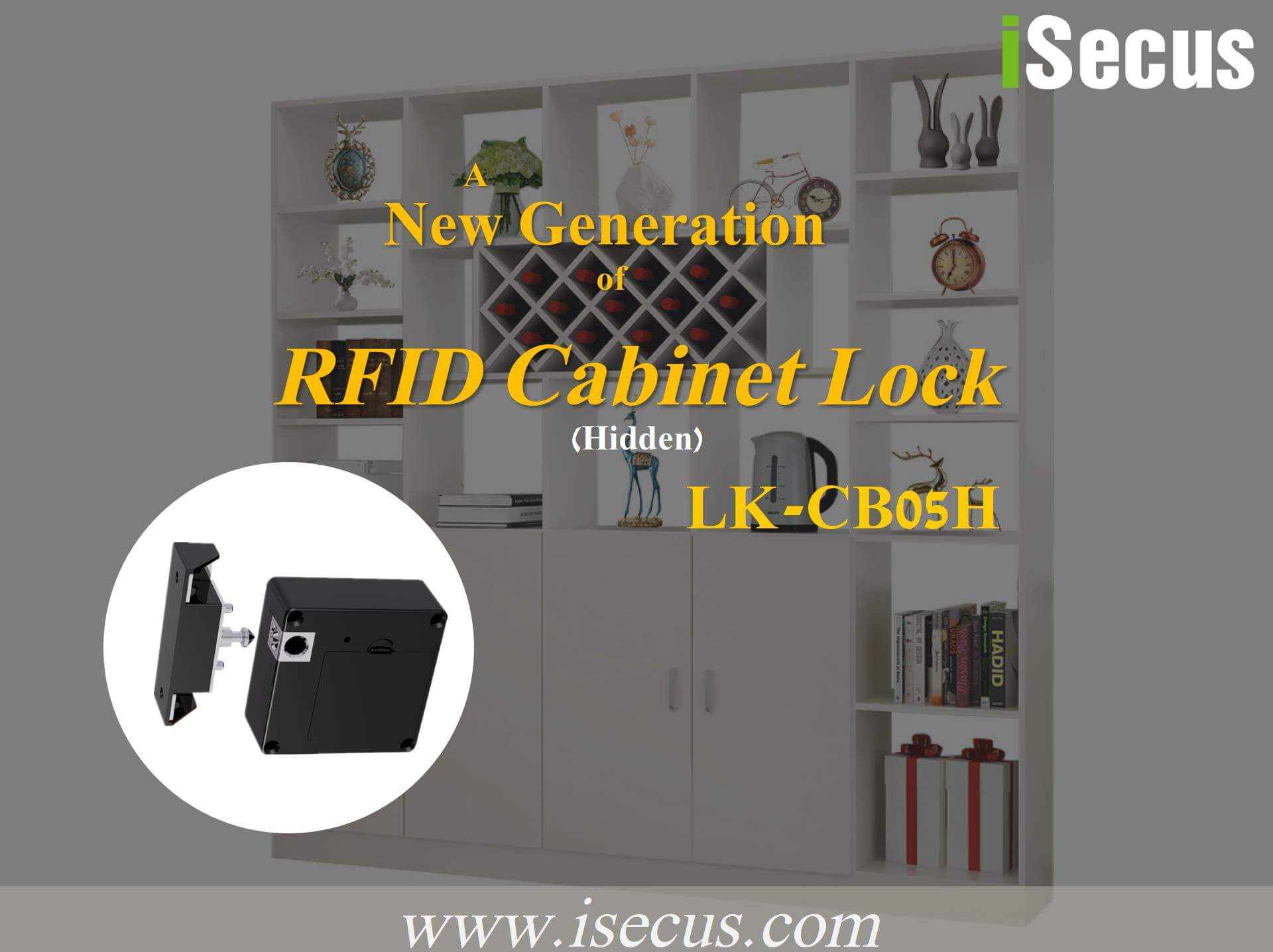 Hidden RFID Cabinet Lock Demonstration-P01