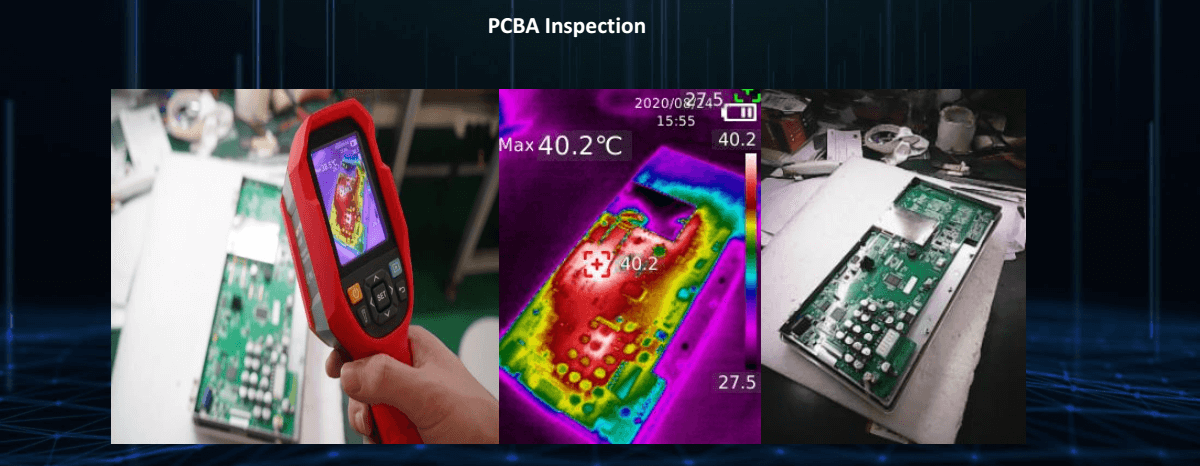 UTi260b Thermal Imaging Camera Application-4-PCBA Inspection