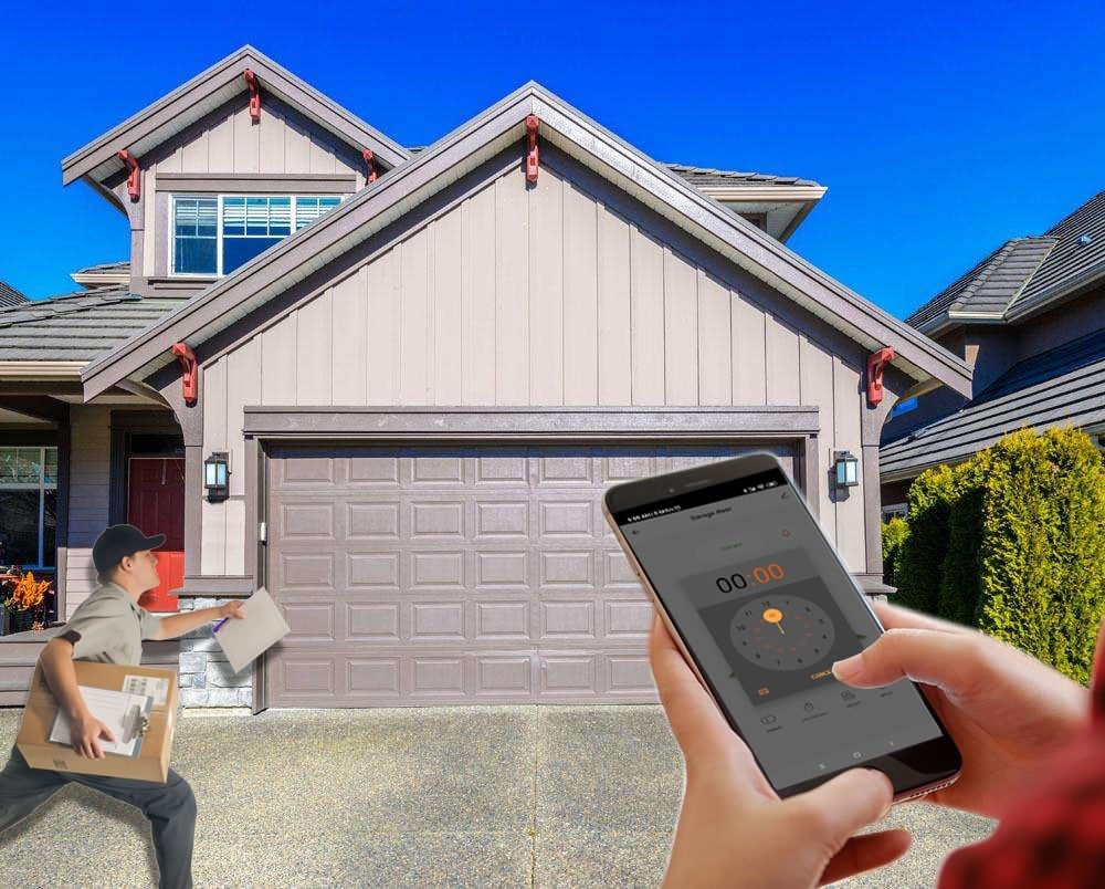 Smart WiFi Garage Control from iSecus-P4