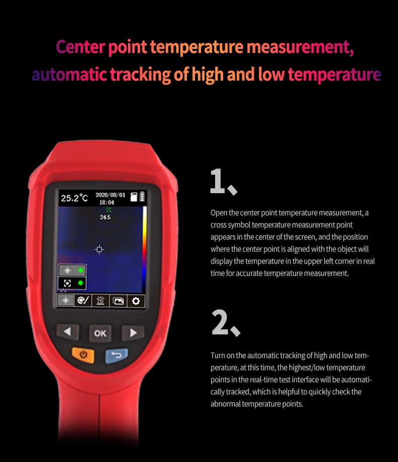 UTi32 Thermal Camera 1000degree Measurement-iSecus-P3