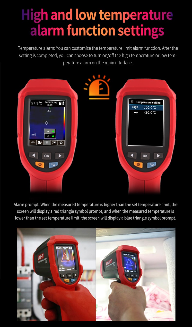 UTi32 Thermal Camera 1000degree Measurement-iSecus-P4