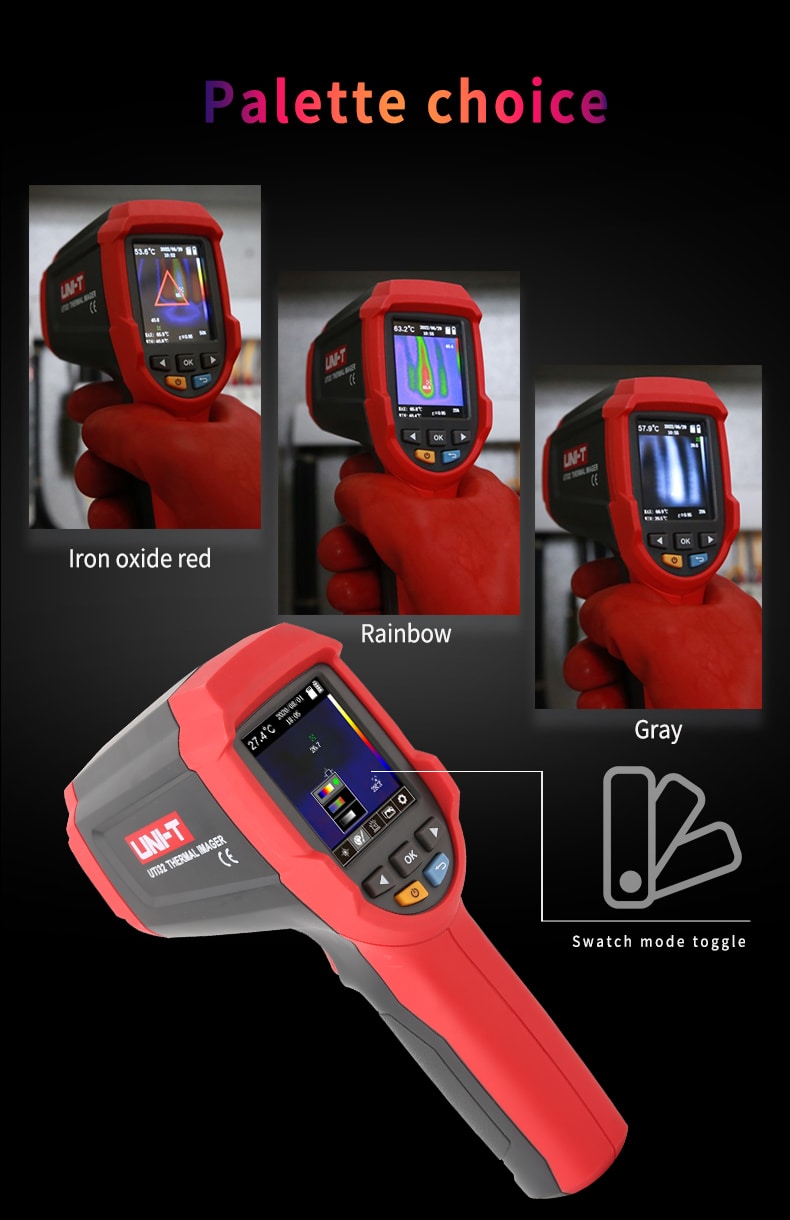 UTi32 Thermal Camera 1000degree Measurement-iSecus-P6