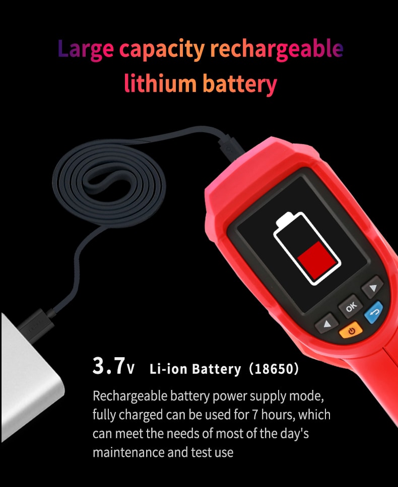 UTi32 Thermal Camera 1000degree Measurement-iSecus-P9