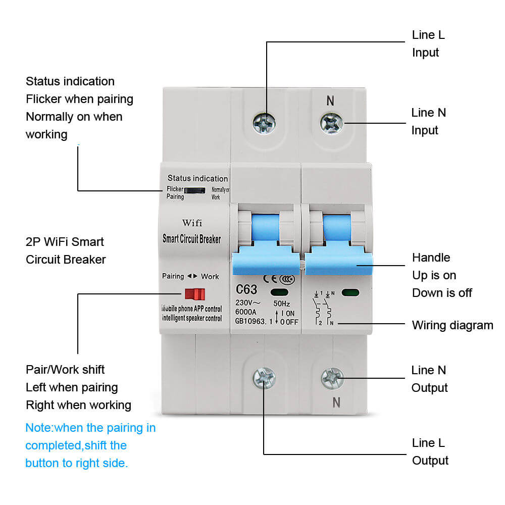 Smart WiFi Circuit Breaker-P5