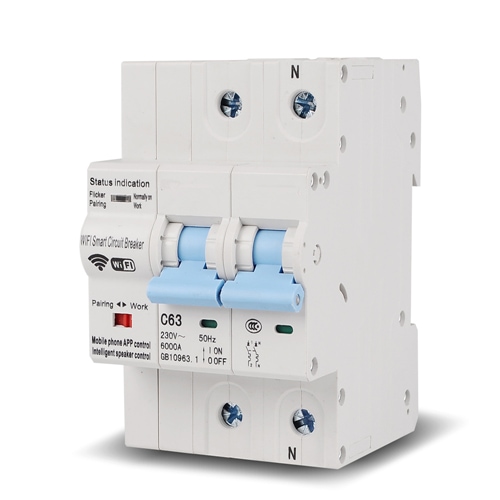 Tuya Smart WiFi Circuit Breaker with Energy Statistics-P1