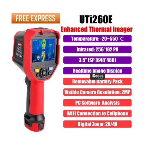 UTI260E thermal camera free express shipping from iSecus