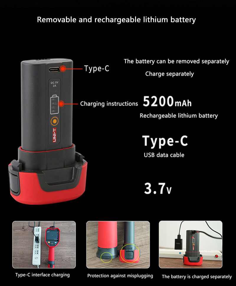 UTi320E Thermal Imaging Camera WiFi Connection 320X240px-iSecus-P3