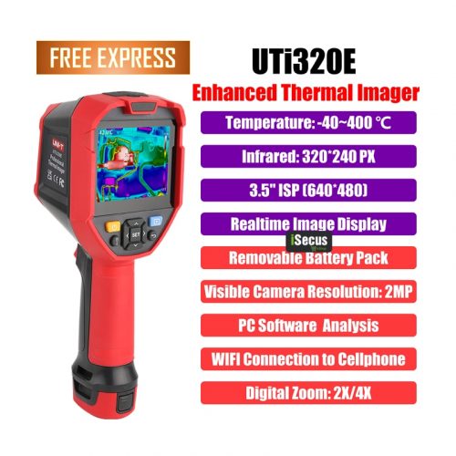 UTI320E thermal camera free express shipping from iSecus