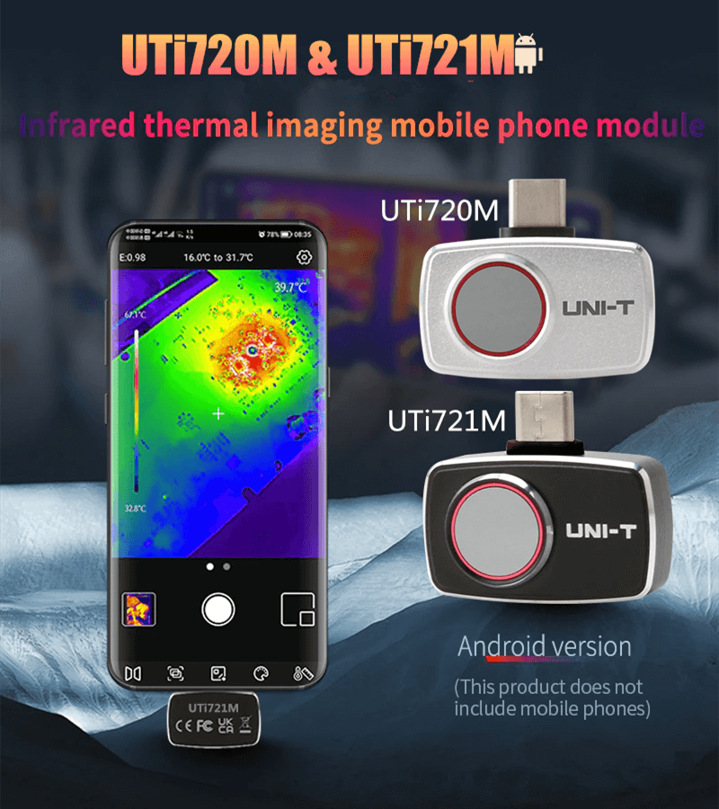 UTi720M UTi721 Mobilephone Thermal Camera from iSecus-P1