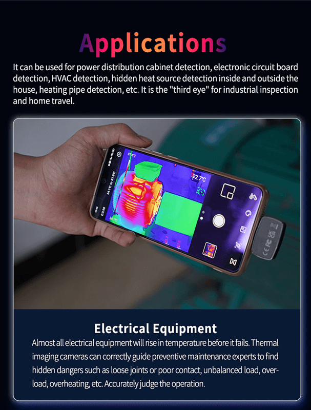 UTi720M UTi721 Mobilephone Thermal Camera from iSecus-P12